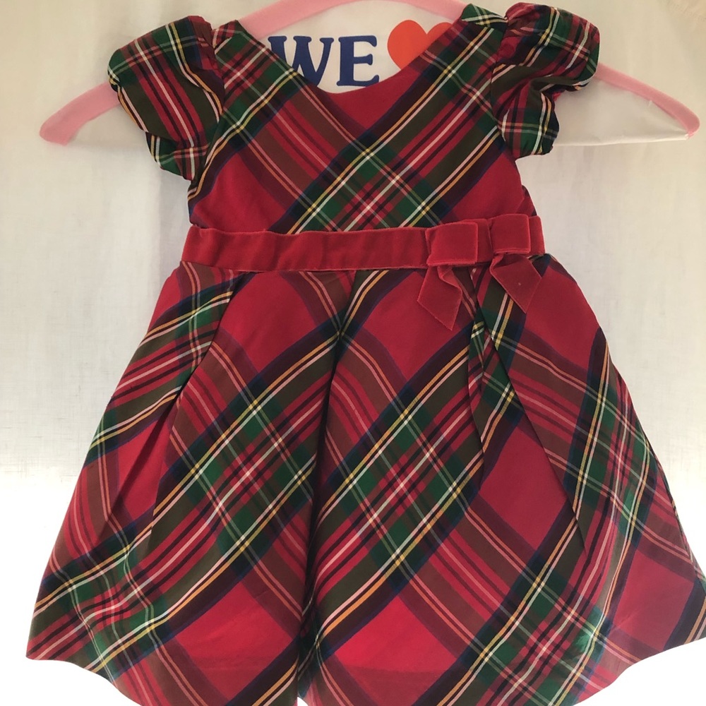 Janie and jack baby Xmas dress 3-6 months
